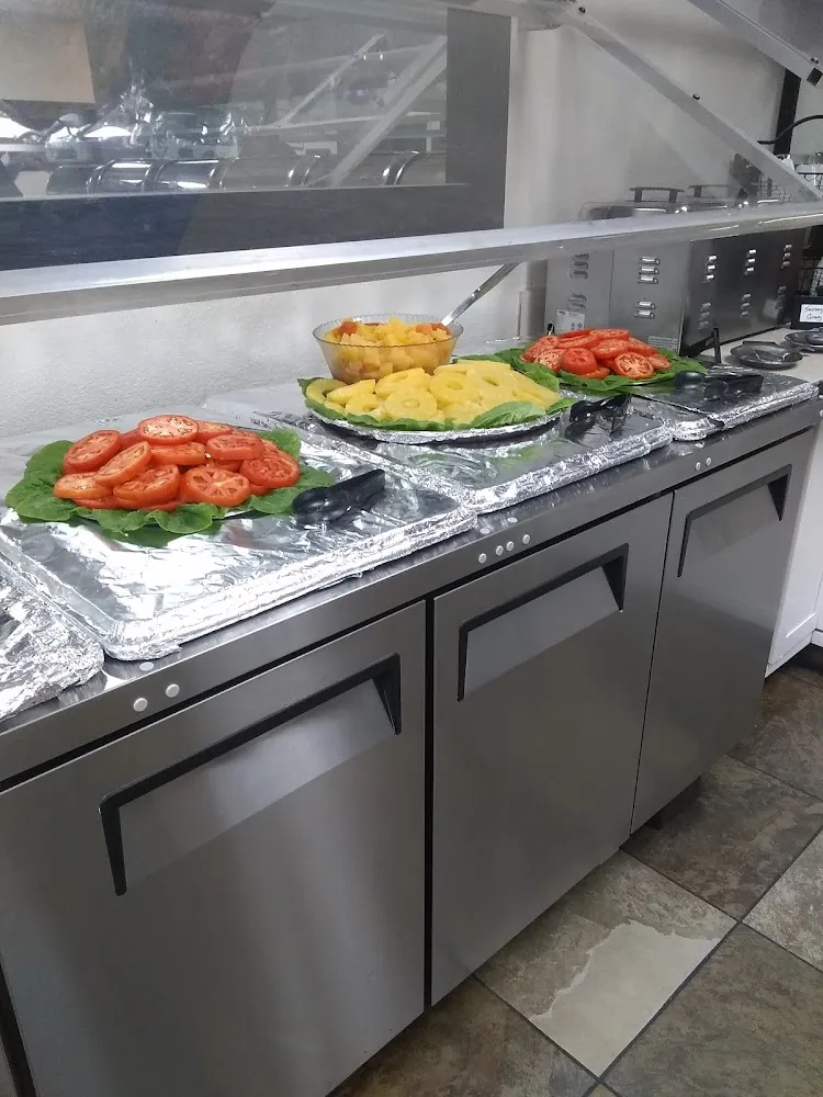 Pinapple Papaya and Tomatoes